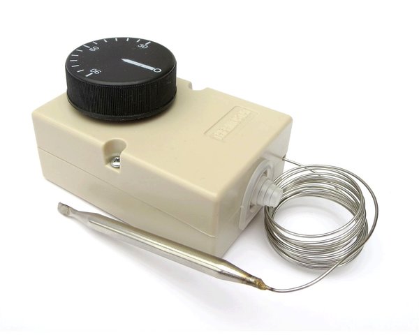Thermostat Kapillar Heizung Regler KTW 30-90°C 230V 16A Kontakt Wechsler